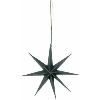 Závěsná vánoční dekorace průměr 15 cm Broste STAR-S zelená – Hledejceny.cz