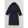 Župan GANT ARCHIVE SHIELD TERRY ROBE EVENING BLUE