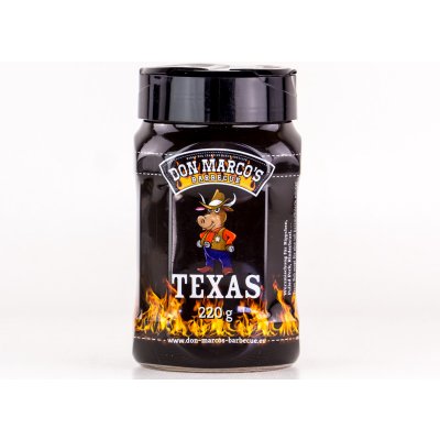 Don Marcos BBQ grilovací koření Texas Style 220 g – Zboží Mobilmania