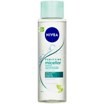 Nivea Micellar Shampoo pro normální až mastné vlasy bez silikonů 400 ml