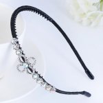 B-TOP Čelenka do vlasů s kamínky SILVER FLOWER – Sleviste.cz