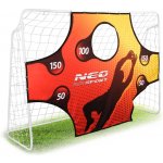 Neo-Sport Fotbalová branka 245 x 155 x 80 cm + zaměřovací podložka – Zboží Dáma
