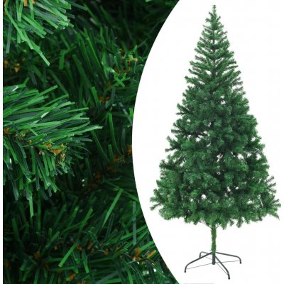 Umělý vánoční stromek s ocelovým stojanem 210 cm 910 větviček 60176 – Zboží Mobilmania