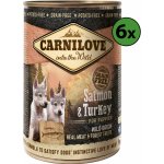 Carnilove Wild Meat Salmon & Turkey Puppies 6 x 400 g – Zboží Mobilmania