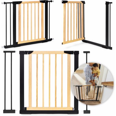 Ecotoys zábrana na schody a dveře 74-100 cm SF-011-BC – Zboží Dáma
