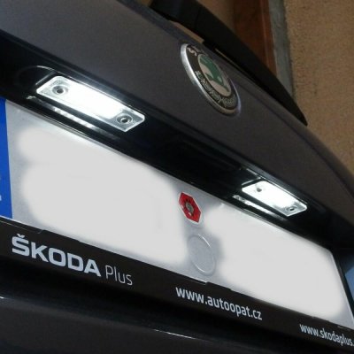 Tuning-Tec LED osvětlení SPZ Škoda Octavia 2 facelift 2009-2013 homologace | Zboží Auto
