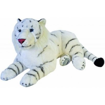 WILD REPUBLIC Bílý tygr ležící 76 cm