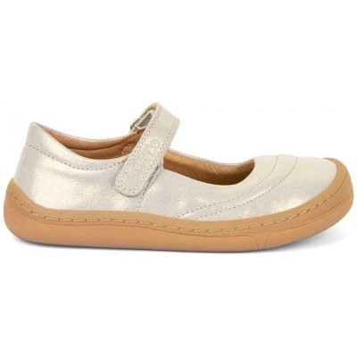 Froddo barefoot kožené balerínky Mary gold shine – Sleviste.cz