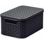 Curver Úložný box RATTAN Style S - hnědý 03614-210 – Zboží Dáma Curver Úložný box RATTAN Style S - hnědý 03614-210 – Zboží Dáma