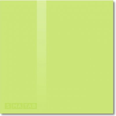 Smatab® Zelená pistáciová skleněná pracovní a kancelářská tabule - 60 × 90 cm – Zboží Mobilmania