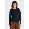 Dámský svetr a pulovr Gant svetr STRETCH COTTON CABLE C-NECK modrá