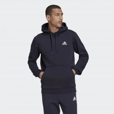 adidas Essentials Fleece 3-Stripes 1/4-Zip bílomodrá – Zbozi.Blesk.cz