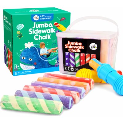 Jar Melo Křídy s držáky Jumbo 24 ks – Zboží Dáma