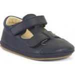 Froddo Kožené barefoot capáčky Prewalkers Dark Blue modré – Zbozi.Blesk.cz