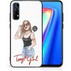 Pouzdro a kryt na mobilní telefon Realme Pouzdro PROTEMIO 62365 MY ART Ochranný kryt Realme 7 TOUGH GIRL (131)