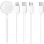 AG Premium C3186 Nabíjecí USB-C kabel 4v1 – Zboží Mobilmania