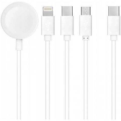 AG Premium C3186 Nabíjecí USB-C kabel 4v1 – Zboží Mobilmania