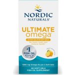 Nordic Naturals Ultimate Omega v rybí želatině 1280 mg citrón 60 softgelových kapslí – Hledejceny.cz