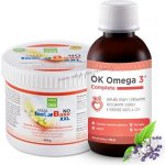 OKG Factor Base NO 400 g Omega-3 Complete 120 ml – Hledejceny.cz