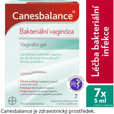 Canesbalance vaginální gel 7 x 5 ml – Hledejceny.cz