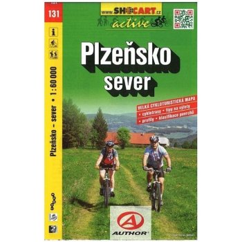 Plzeňsko sever 1:6 cyklomapa