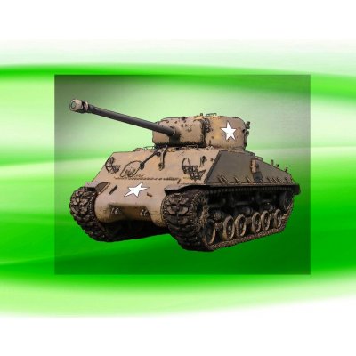 tank SHERMAN M4 DTF nažehlovačka 8x5cm – Zboží Mobilmania