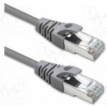 Qoltec 54526 Patch F/UTP Kat: 5e RJ45 vidlice z obou stran lanko Cu – Zboží Živě