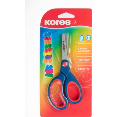 Kores Nůžky Kores dětské 13 cm zaoblené špičky děti od 4 let – Zbozi.Blesk.cz