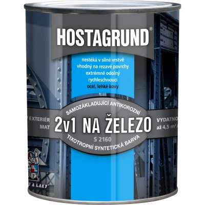 Barvy a laky Hostivař Hostagrund S2160 0280 palisandr 0,6L – Zboží Mobilmania