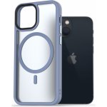 Pouzdro AlzaGuard Matte Case Compatible with MagSafe iPhone 13 Mini světle modré – Zboží Mobilmania