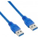 4World 08943 USB 3.0, A-A propojovací, 5m, modrý