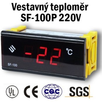 SFYB Vestavný digitální teploměr - SF-100P 220V