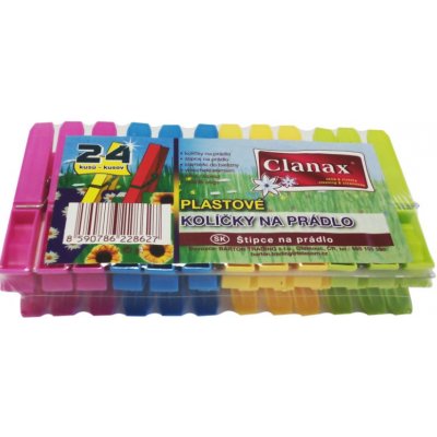 Maják Clanax kolíčky na prádlo plastové 24 ks – Sleviste.cz