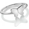 Prsteny Hot Diamonds Stříbrný prsten Flutter DR254 o 50 b