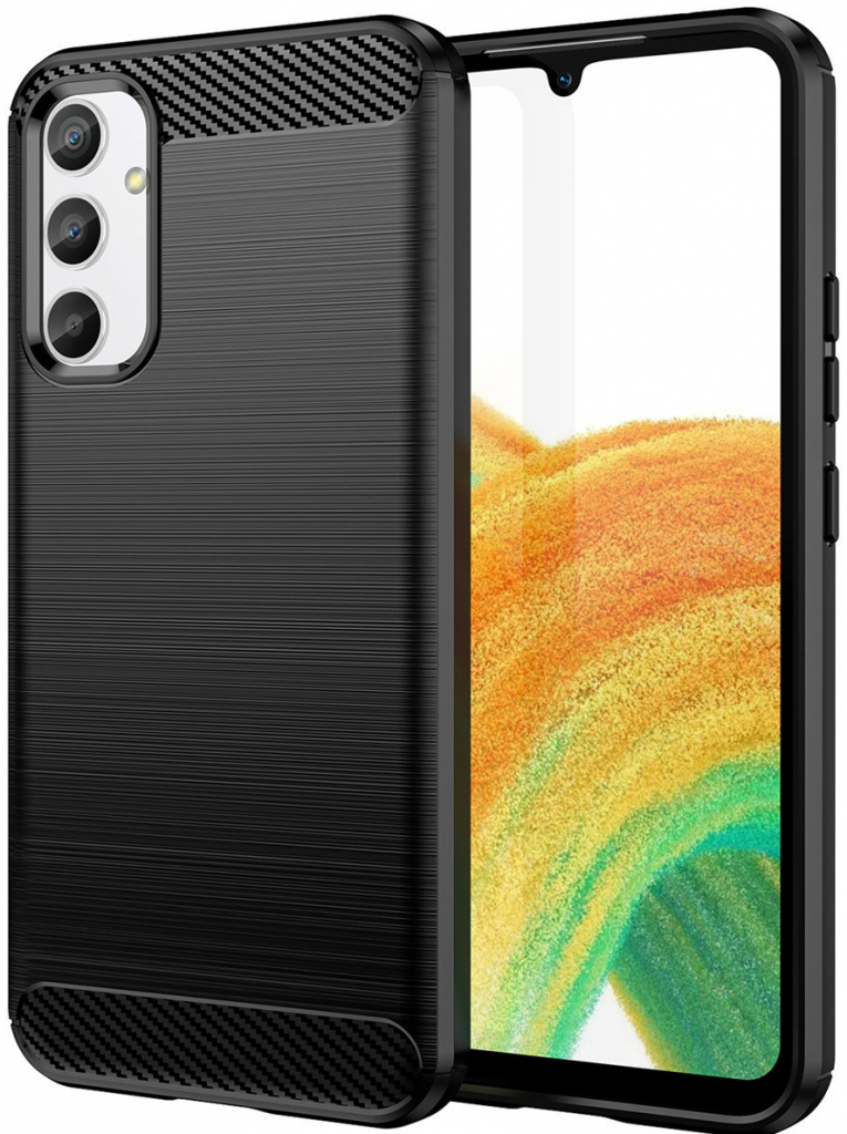 Pouzdro Forcell Carbon SAMSUNG Galaxy A54 5G černé