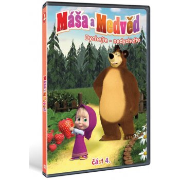 Máša a medvěd 4: Dýchejte Nedýchejte DVD import