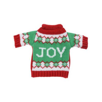 Home Styling Collection Vánoční oblek na láhev XMAS JOY 26 cm – Hledejceny.cz