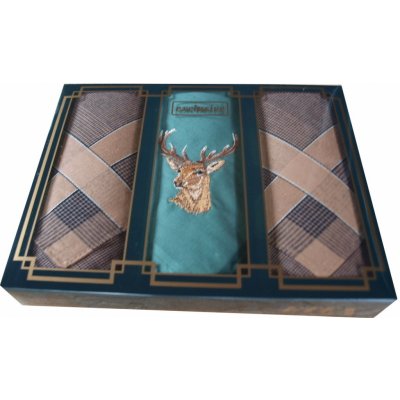 Etex s.r.o Kapesníky pánské myslivecké 3ks – Zbozi.Blesk.cz