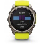 Garmin Fenix 8 51mm Sapphire Solar Titanium Bright Yellow/Graphite 010-02907-21 – Zboží Živě