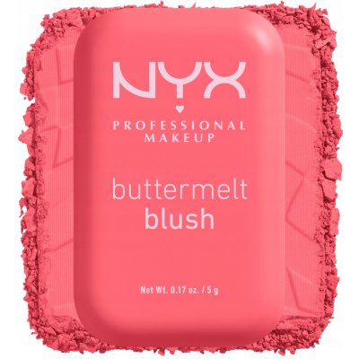 NYX Professional Makeup Tvářenka Buttermelt Blush 04 u know butta 5 g – Zboží Dáma