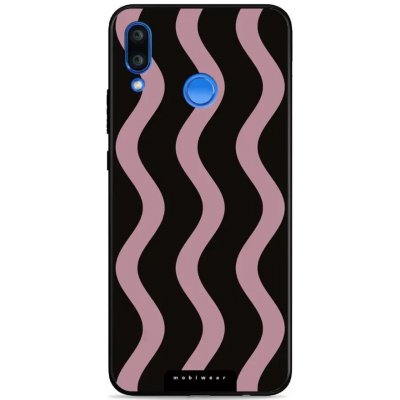 Mobiwear Glossy - Huawei Nova 3 - GA54G Fialové vlnky