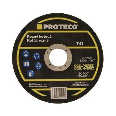 Proteco Kotouč řezný 125 x 1.2 x 22.2 mm 10.20-R-125-10 – Zboží Dáma