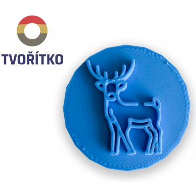 TVOŘÍTKO Jelen Rozměr: 6 cm, + Vykrajovátko: Ne – Hledejceny.cz