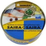 Sokra Saira sardinela ve vlastní šťávě s přídavkem oleje 240 g – Hledejceny.cz