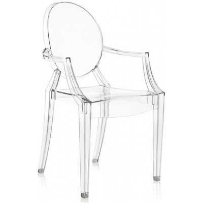 Kartell Louis Ghost transparentní