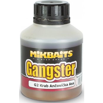 Mikbaits Gangster Booster 250m G2 Krab&Ančovička&Asa