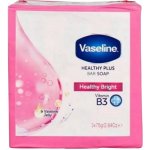 Vaseline Healthy Plus Bar Soap Healthy Bright hydratační tuhé mýdlo 3 x 75 g – Zboží Dáma