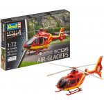 Revell Model Kit Plastic helicopter 04986 EC 135 Air Glaciers 1:72 – Sleviste.cz