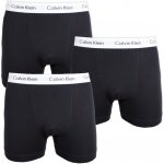 Calvin Klein boxerky Cotton Stretch Trunk Black 3Pack – Hledejceny.cz