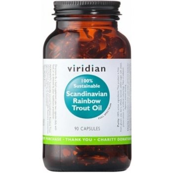 Viridian nutrition Scandinavian Rainbow Trout Oil 90 kapslí